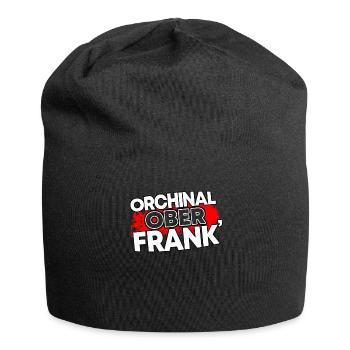 Oberfranken Franken Fränkisches Geschenk - Jersey-Beanie - Schwarz - Vorne