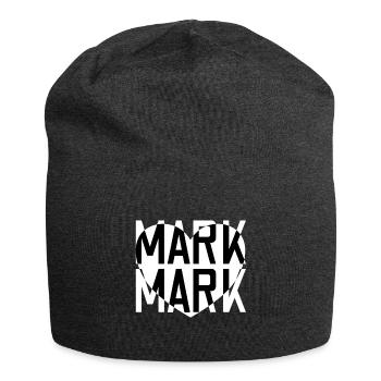 Mark Liebe Übermorgen - Jersey-Beanie - Anthrazit - Vorne