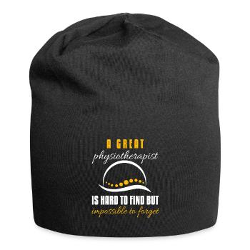 Physiothérapie Physio massage - Bonnet en jersey - noir - Devant