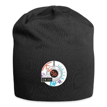 I listen K-Pop... K-Pop - Jersey Beanie - black - Front