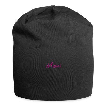 Moni Monika Nom Prénom Cadeaux - Bonnet en jersey - noir - Devant