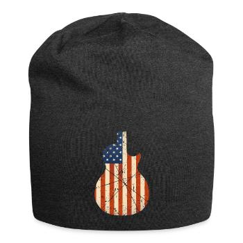 Country Music Retro - Jersey Beanie - charcoal grey - Front