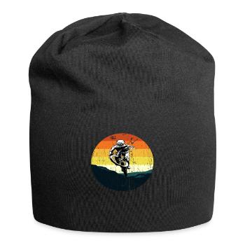 Bicycle BMX Mountenbike Bike Cycling - Jersey Beanie - black - Front