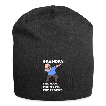 Grand-père L’Homme Le Mythe La Légende - Bonnet en jersey - charbon - Devant
