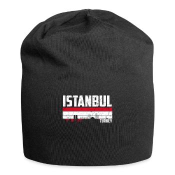 Istanbul - Jersey Beanie - black - Front