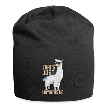 Lama - Bonnet en jersey - noir - Devant
