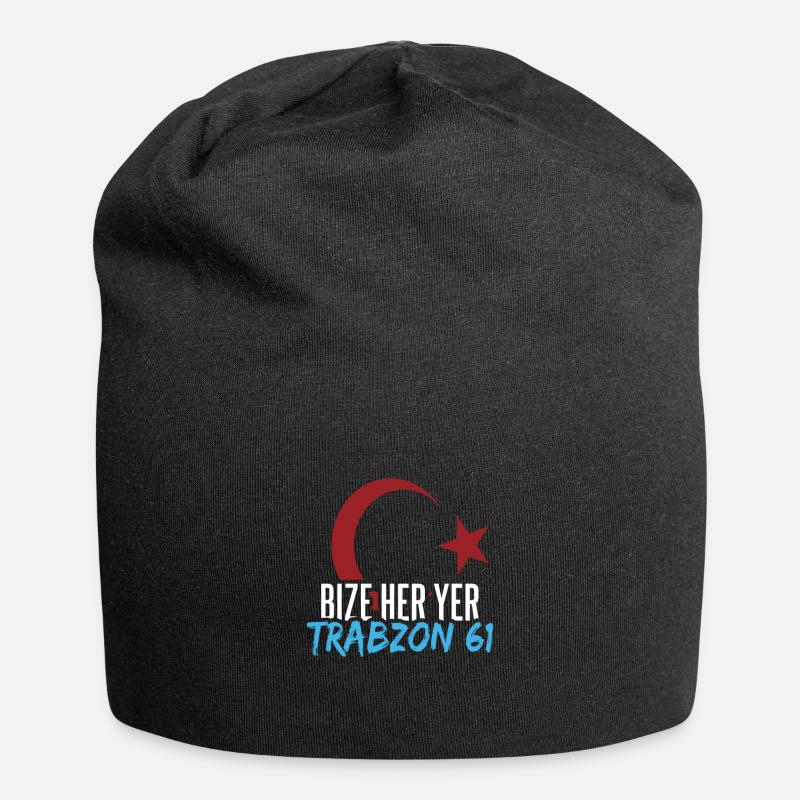 Bize her yer Trabzon - Jersey Beanie - black