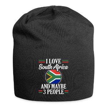 Afrique du Sud - Bonnet en jersey - noir - Devant
