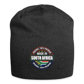 Afrique du Sud - Bonnet en jersey - charbon - Devant