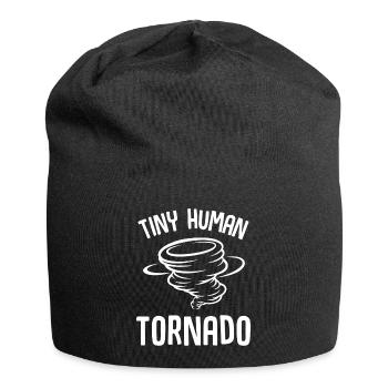 Tiny Human Tornado - Jersey Beanie - black - Front