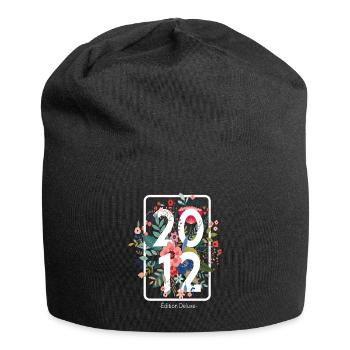 Beau cadeau d'anniversaire de 9 ans pour bébé - Bonnet en jersey - noir - Devant