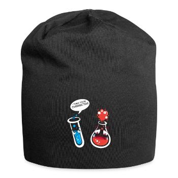 Chimie Chimiste Cadeau drôle pour les geeks - Bonnet en jersey - noir - Devant