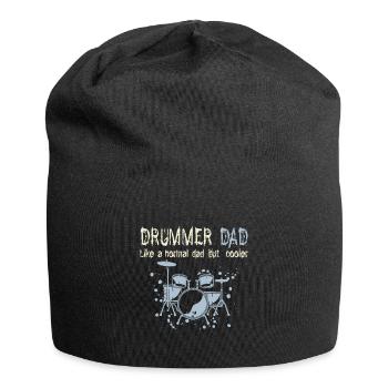 Schlagzeug Papa - Jersey-Beanie - Schwarz - Vorne