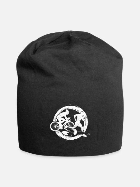 Triathlon - Jersey-Beanie - Schwarz