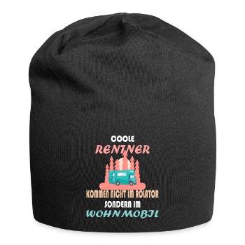 WOHNMOBIL RENTNER - Jersey-Beanie - Schwarz - Vorne