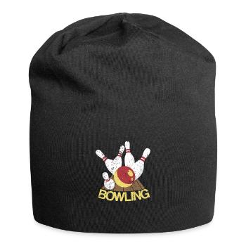 Bowling - Jersey-Beanie - Schwarz - Vorne