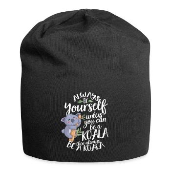 Koala - Jersey Beanie - black - Front