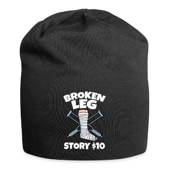 Broken Leg Story $10 - Bonnet en jersey - noir - Devant