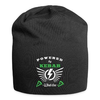 POWERED BY KEBAB - Jersey Beanie - black - Front