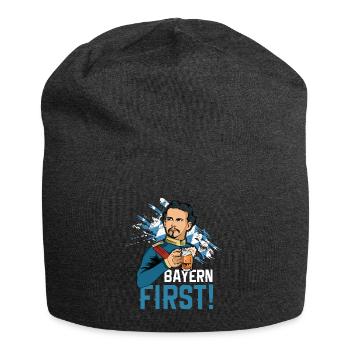 Bayern First - Land de Bavière König Ludwig - Bonnet en jersey - charbon - Devant