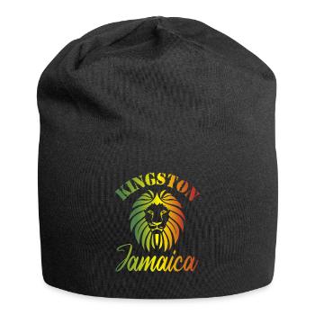Kingston Town Jamaica Backpacker Travel - Bonnet en jersey - noir - Devant