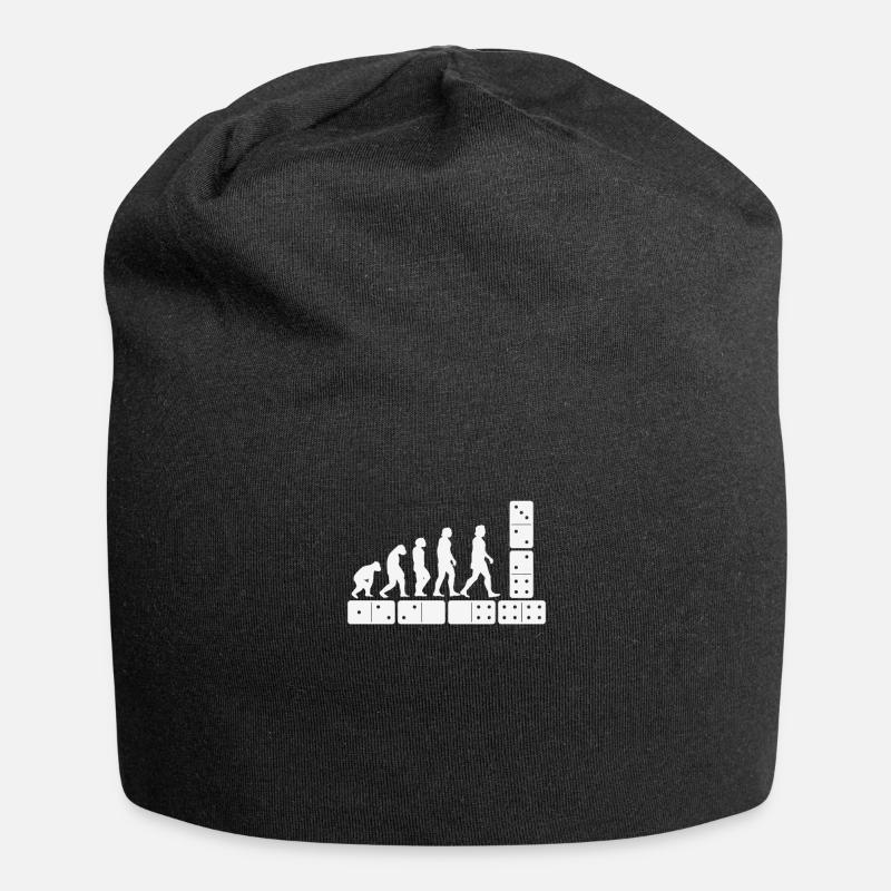 Domino Evolution Dominoes Evo - Jersey Beanie - black