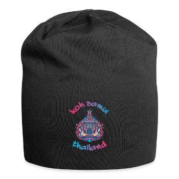Koh Samui Thailand Backpacker Reisen - Jersey-Beanie - Schwarz - Vorne