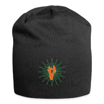 Arbre d’arborescences d’arbres Idée cadeau - Bonnet en jersey - noir - Devant