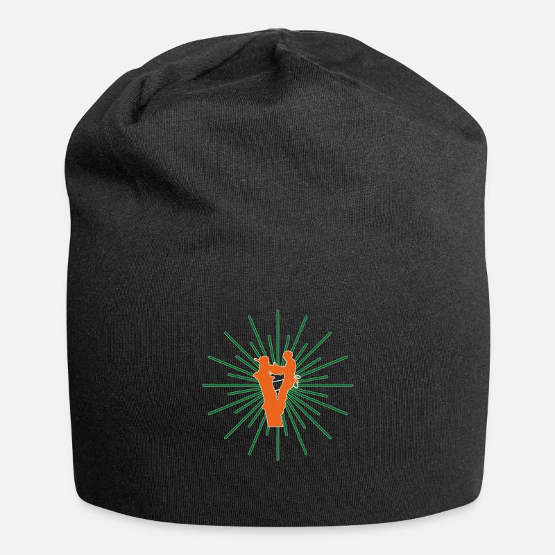 Arbre d’arborescences d’arbres Idée cadeau - Bonnet en jersey - noir
