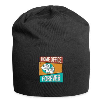 Home Office forever Pensioner 2021 - Jersey Beanie - black - Front