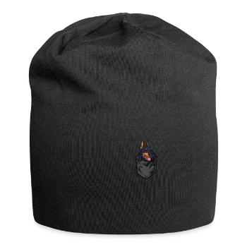 Pocket Doberman Dog Lover - Jersey Beanie - black - Front