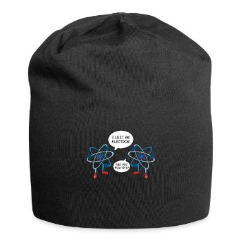 I Lost An Electron Are You Positive - Jersey-Beanie - Schwarz - Vorne