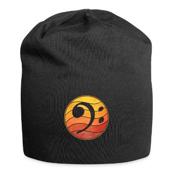 Bass basse de basse vintage basse cadeau - Bonnet en jersey - noir - Devant
