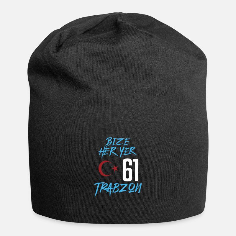 Bize her yer Trabzon - Jersey-Beanie - Schwarz