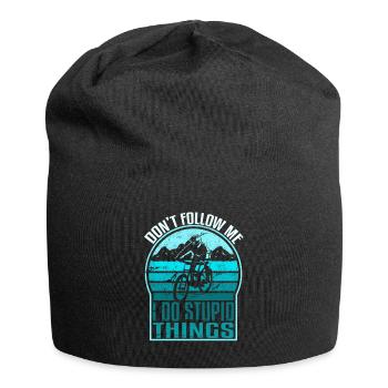Don t follow me I do stupid Things - Bonnet en jersey - noir - Devant