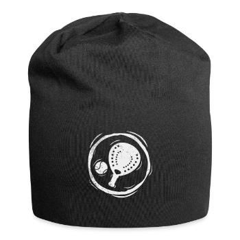 Padel Players Racket Playing Padel Vintage - Jersey Beanie - black - Front