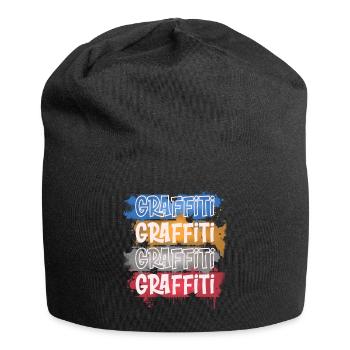 Graffiti - Bonnet en jersey - noir - Devant