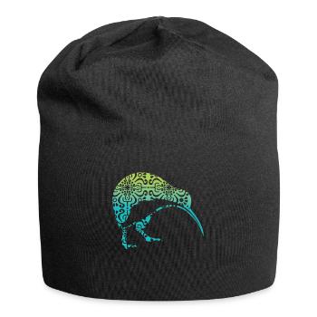 Maori Kiwi New Zealand - Jersey-Beanie - Schwarz - Vorne