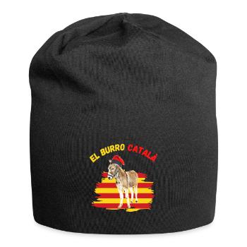 Ane Catalan - Bonnet en jersey - noir - Devant
