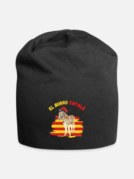 Ane Catalan - Bonnet en jersey - noir