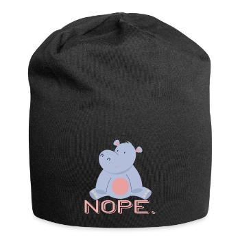 HIPPOS - Jersey Beanie - black - Front