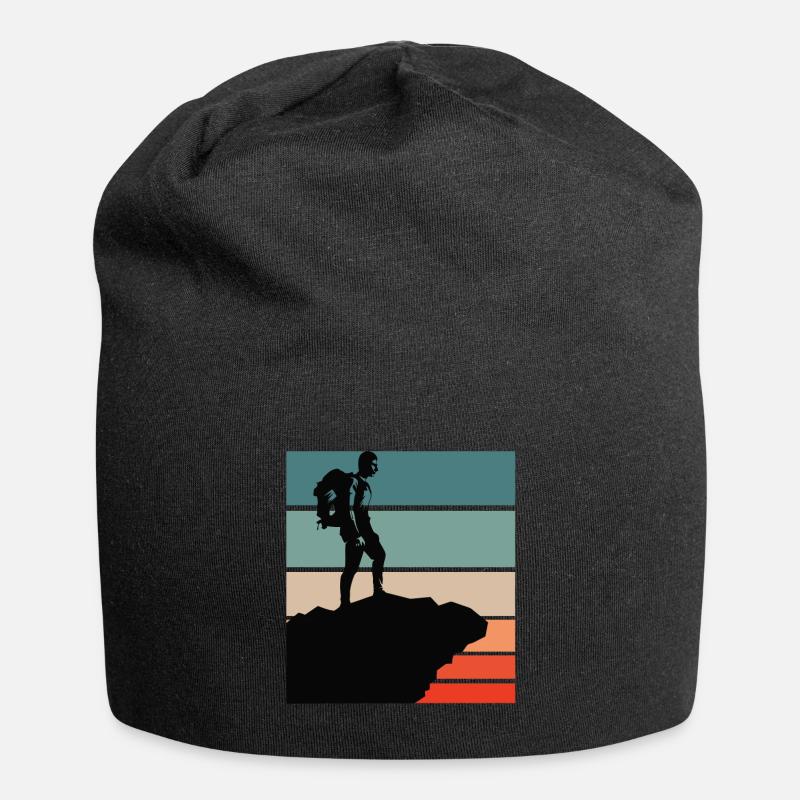 Hiking - Bonnet en jersey - noir