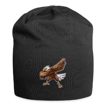 4 juillet Proud Dabbing American Eagle USA T-Shirt - Bonnet en jersey - noir - Devant