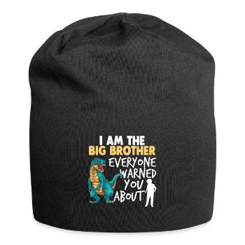 I am the big brother - Jersey Beanie - black - Front