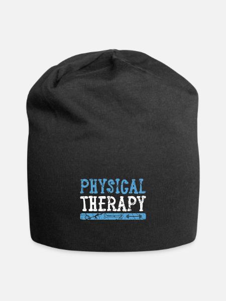 Physiotherapeut Beruf - Jersey-Beanie - Schwarz