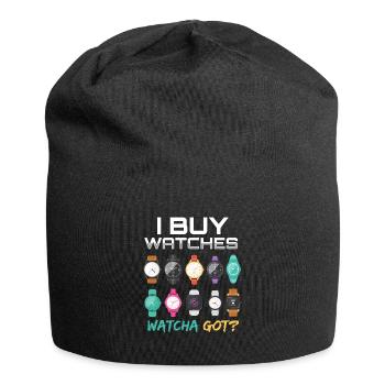 I Buy Watches Watcha Got? Watches Watch - Jersey Beanie - black - Front