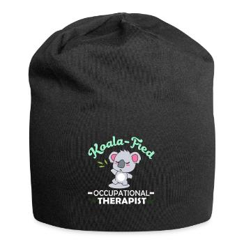 occupational therapist - Jersey Beanie - black - Front