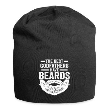Pate-Bart - Jersey-Beanie - Schwarz - Vorne