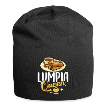 Lumpia Wraps Frühlingsrolle Shanghai Filipino - Jersey-Beanie - Schwarz - Vorne