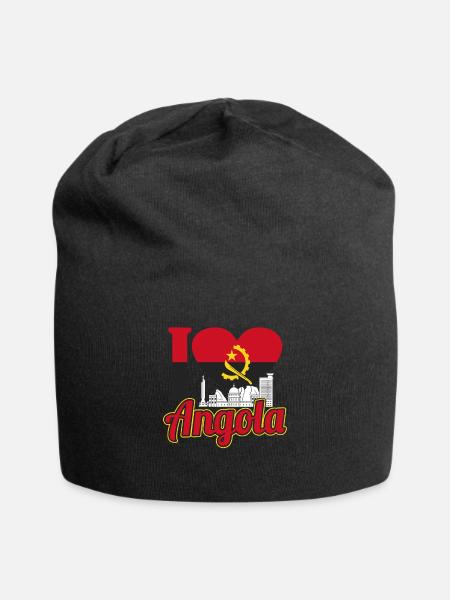 Angola - Jersey Beanie - black
